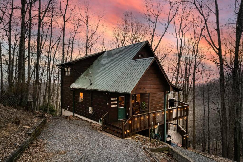 Mtn Cabin Sleeps 10 - 5 Mins To Fishing & Camping Ellijay Extérieur photo