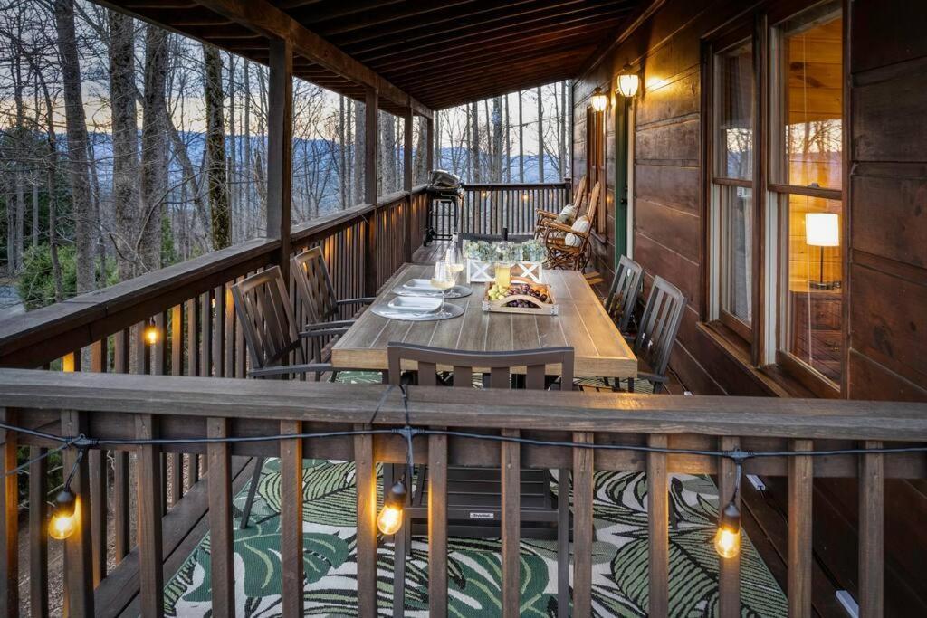 Mtn Cabin Sleeps 10 - 5 Mins To Fishing & Camping Ellijay Extérieur photo